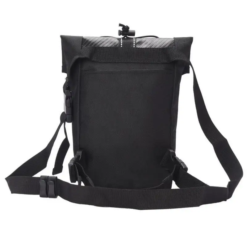 Motorcycle leg bag carry modes – waist, shoulder and leg