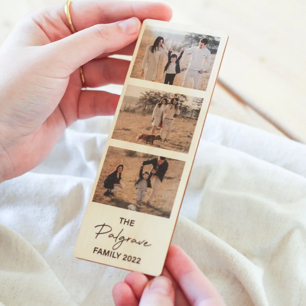 Cornici per foto personalizzate stampa in legno cornice per foto Mr & Mrs decorazione per la casa coppia foto bomboniera regalo per la festa della