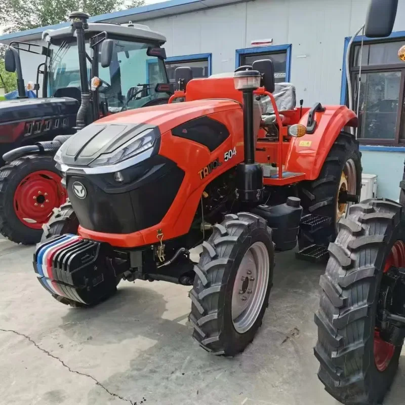 Mini 25hp 35hp 4x4 Agricultural Tractor Used Agricultural Wheeled Tractor with Engine Electric Pump Gear Core Component