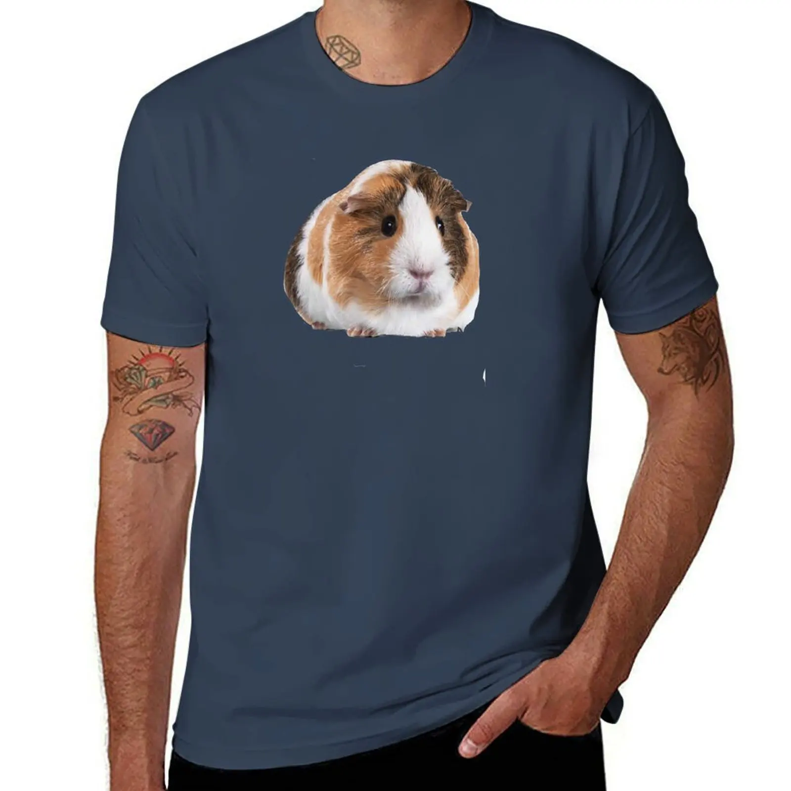 

Cute Guinea Pig T-Shirt Plus Size Everyday Tee Shirt