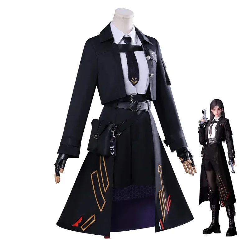 aa69In Stock Game Love and DeepSpace Player Cosplay Mc الزي زي القتال هنتر الزي الرسمي حفلة الهالوين زوجين للمرأة