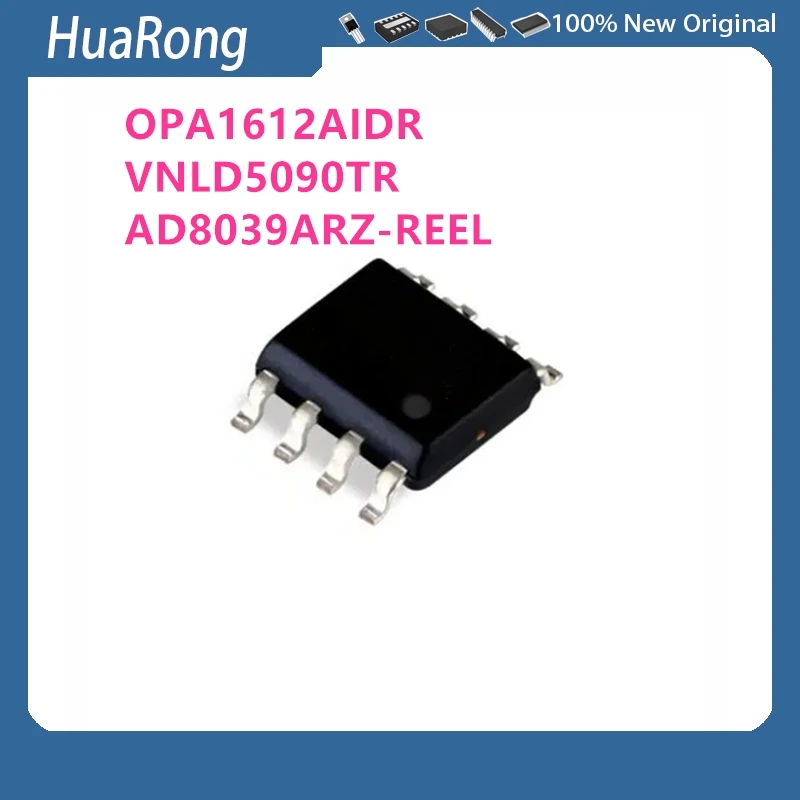 10Pcs/Lot OPA1612A OPA1612AIDR VNLD5090 VNLD5090TR AD8039ARZ-REEL AD8039 8039 SOP8