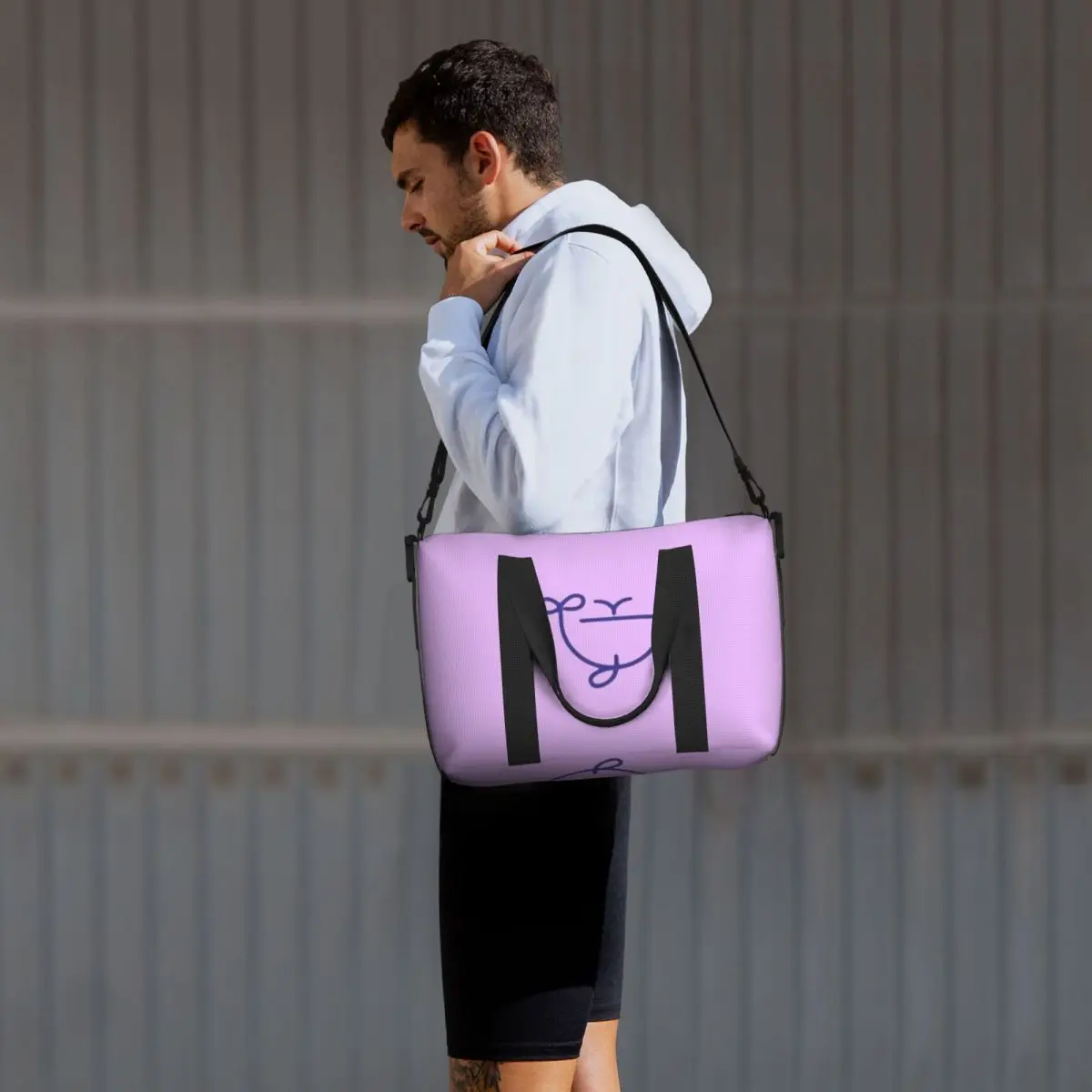 حقيبة سفر على الشاطئ من فلورنس باي ميلز، حقائب حمل ذات سعة كبيرة لصالة الألعاب الرياضية واليوجا للنساء وحقيبة كتف واق من المطر للتسوق