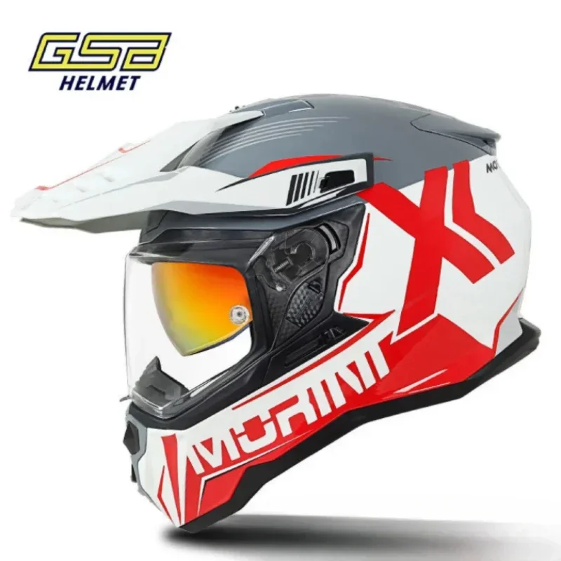 GSB ECE 승인 모토크로스 헬멧, 풀 페이스 오토바이 헬멧, 다운힐 오프로드 헬멧, Casco Moto