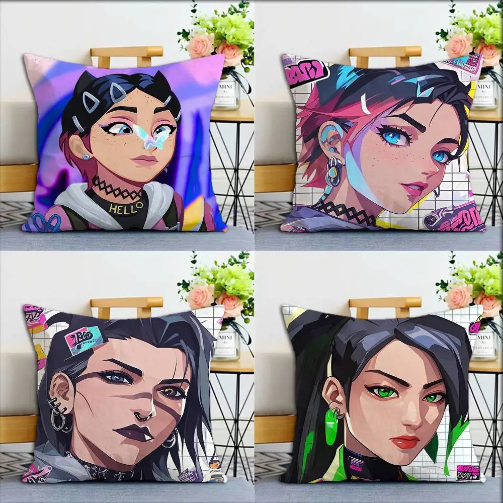 

GAME C-Clove World Various Sizes Square Pillow Case For Car Home Bedchamber Decor