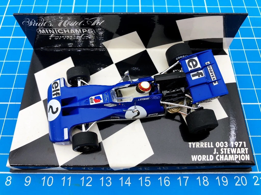 

Minichamps 1: 1 F1 003 1971 имитация Стюарта Ограниченная серия полимерная металлическая статическая модель автомобиля игрушка подарок