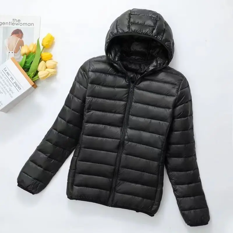 Winter women's short down cotton jacket new slim-fitting lightweight fashionable out-of-season small cotton jacket for women