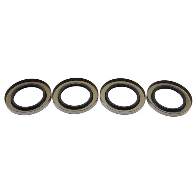 【Price Drop !!】 4Pcs Trailer Hub Grease Seals Set 2.25 X 3.371 -22029 For Most 5200Lbs-7000Lbs E-Z Lube And Regular Axle Hubs/Dr
