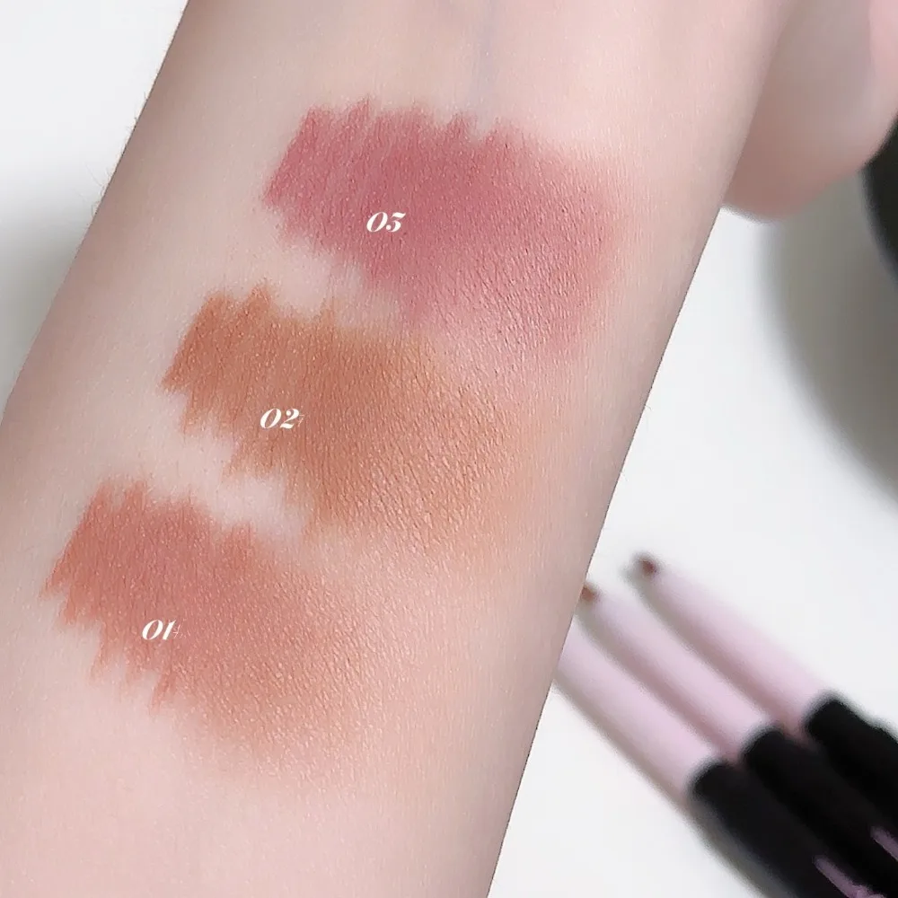1Pc Matte Lipliner & Lippenstift Set Wasserdicht Langlebig Lip Make-Up Weiche Matte Farbe Rendering frauen Make-Up kosmetik Großhandel