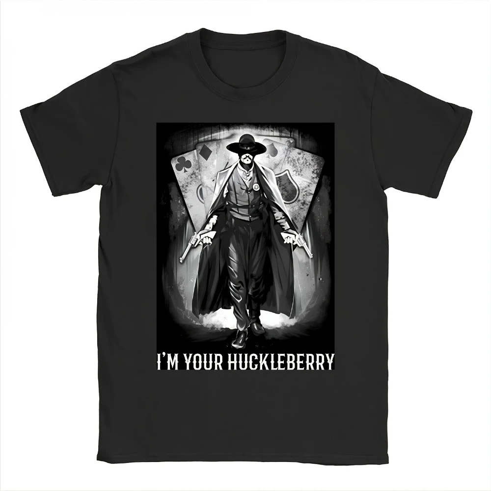 Doc Holliday Huckleberry Tombstone Essential T-Shirt I'M Your Huckleberry 907896 Humorous Men's T-shirts for Summer