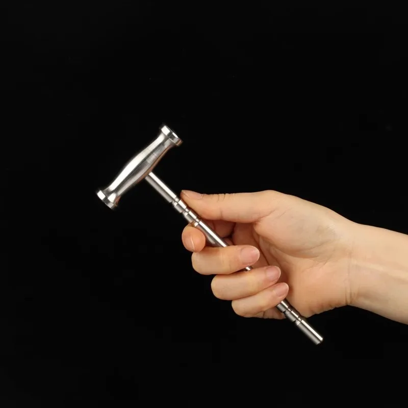 316 Stainless Steel Small Steel Hammer Integrated Solid Small Hammer Detachable Orthopedic Hammer Food Percussion Hammer Massage