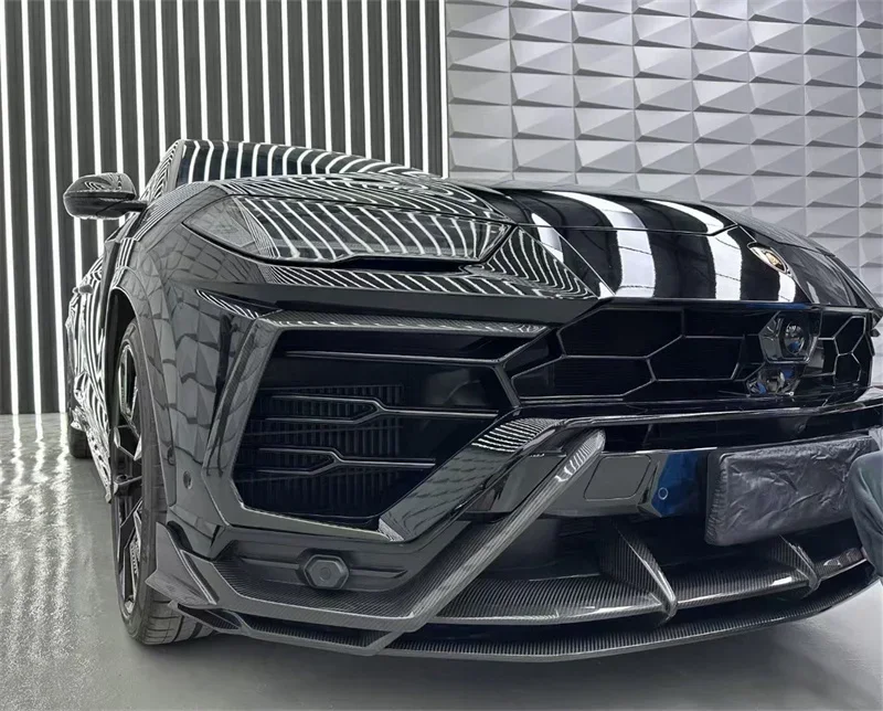 

LANOUT Carbon Fiber TOP Style Body Kit For Lamborghini URUS Front Rear Bumper Lip Hood Side Skirts Perfect Fitment