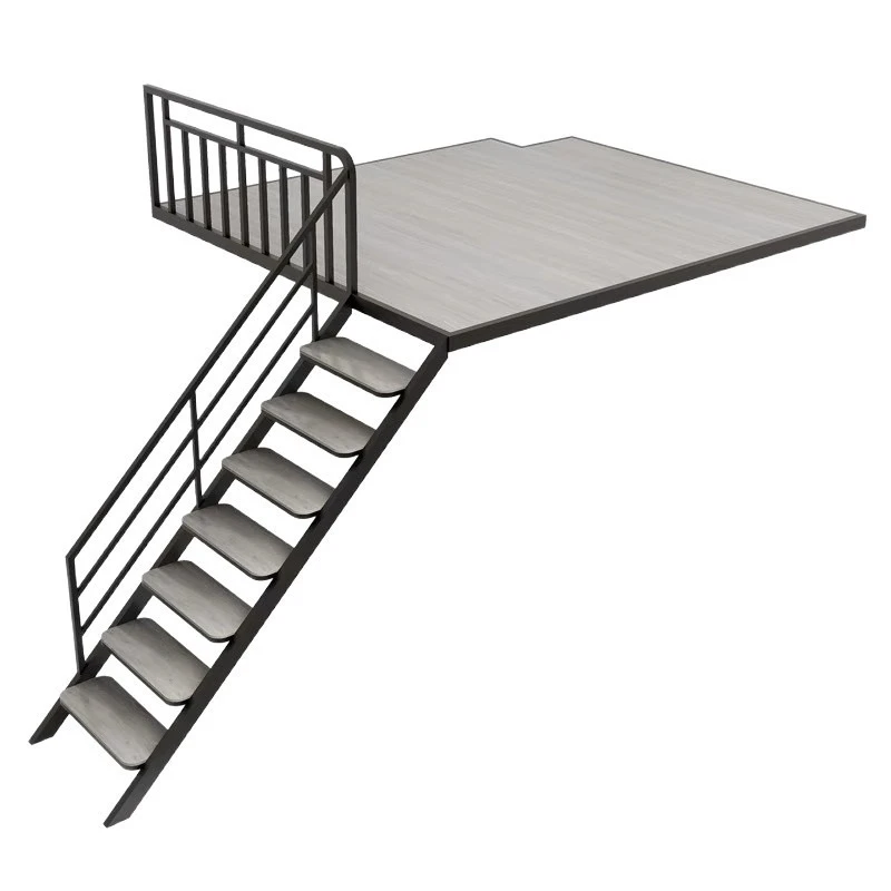 Apartment attic to build small apartment elevated bed shop household high compartment duplex wrought iron bed