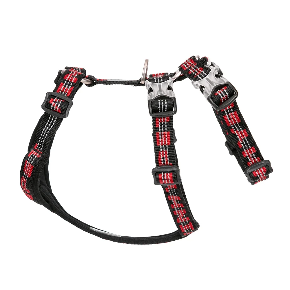 Winhyepet Dog Harness Back-Slip Straps 3M Reflective Material No Pull Cloth for Large Small Pet Puppy Easy to Walk YH1804