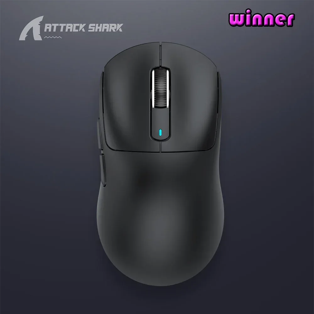 Attack Shark X3 Mouse Three Mode Wireless  Lightweight Paw3395 E-sports Game Mouse Low Delay Fps Gaming Mouse For Win/mac Gift