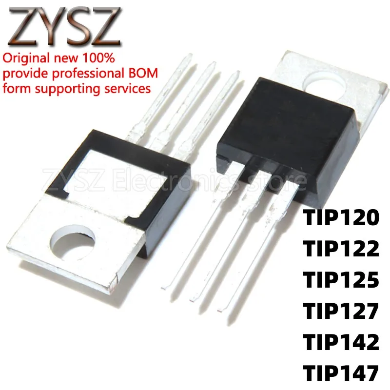 1PCS TIP120 TIP122 TIP125 TIP127 TIP142 TIP147 T in-line TO220