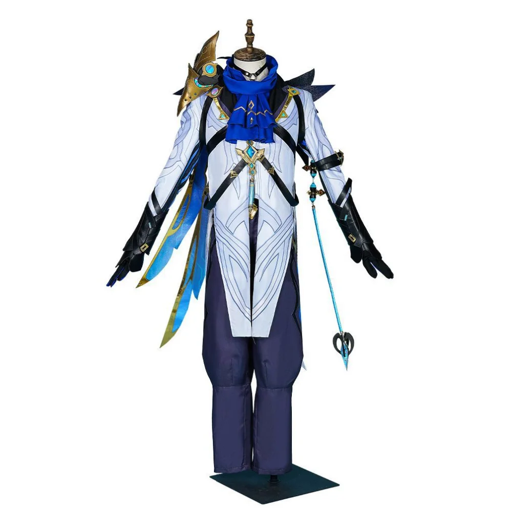 Game Genshin Project II Dottore Cosplay Genshin II Dottore Costume Sets Halloween Anime Clothes