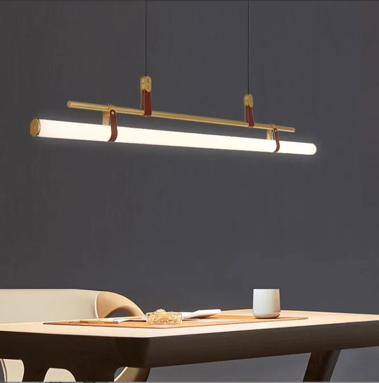 Contemporary Style Indoor Led Pendant Lights for Home Decor Lamp Iron Acrylic Modern Chandelier Interior Hotel Pendant Lighting
