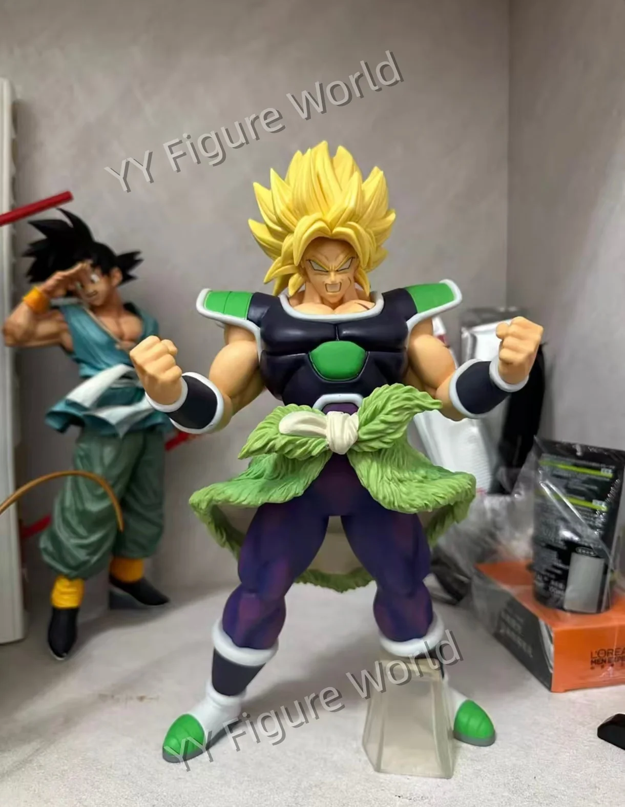 In Stock Original Bandai Ichiban Kuji Dragon Ball Super Rival Showdown Red Dragon Goku Gogeta Broly Cell Action Figure Model view 4