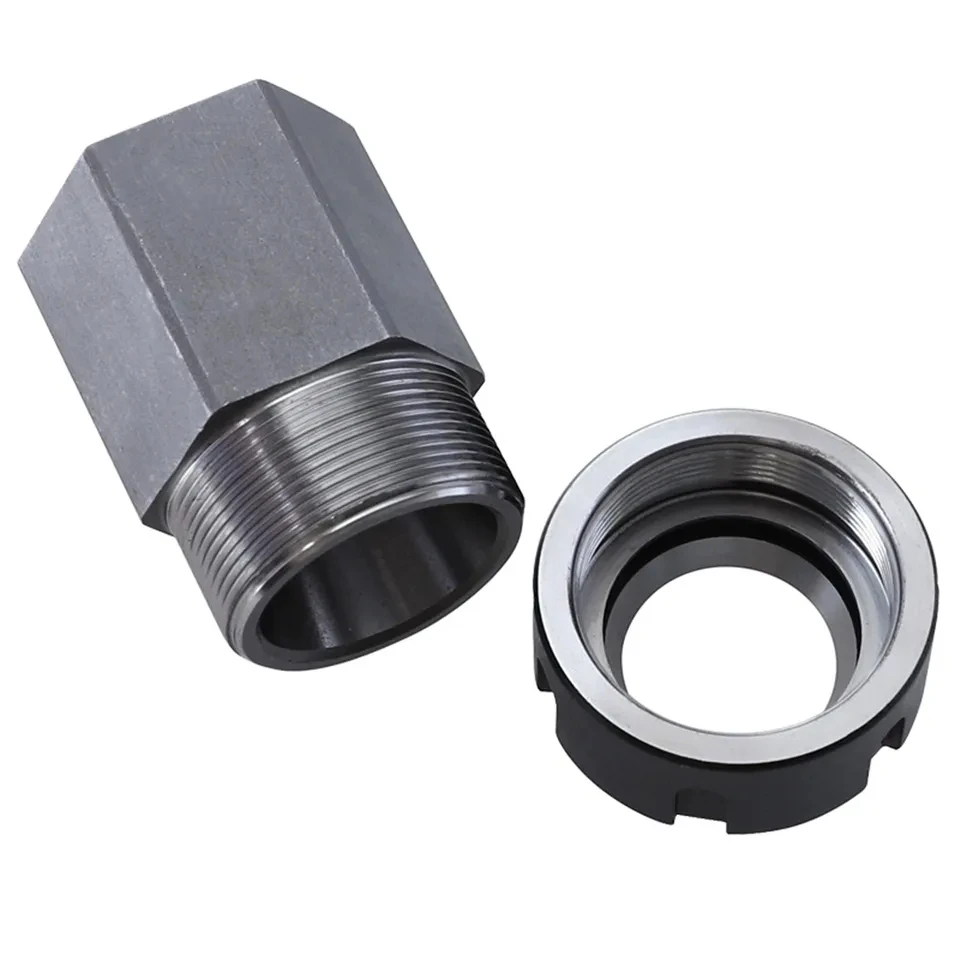 Imagem -05 - Aço Duro Hex Primavera Chuck Assento para Torno Cnc Gravura de Corte Porta-ferramenta Quadrado Hexágono Er25 Er32 Er40