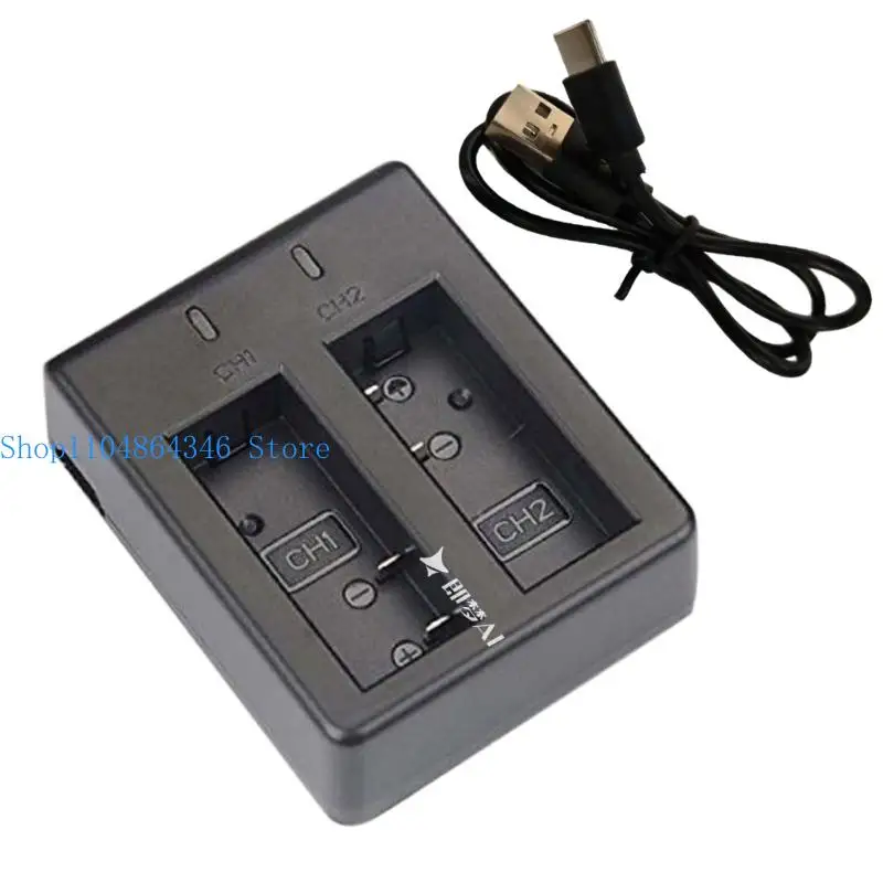 652F Compact and Durable for EKEN SJ4000/H9R Camera Battery Fast Charging