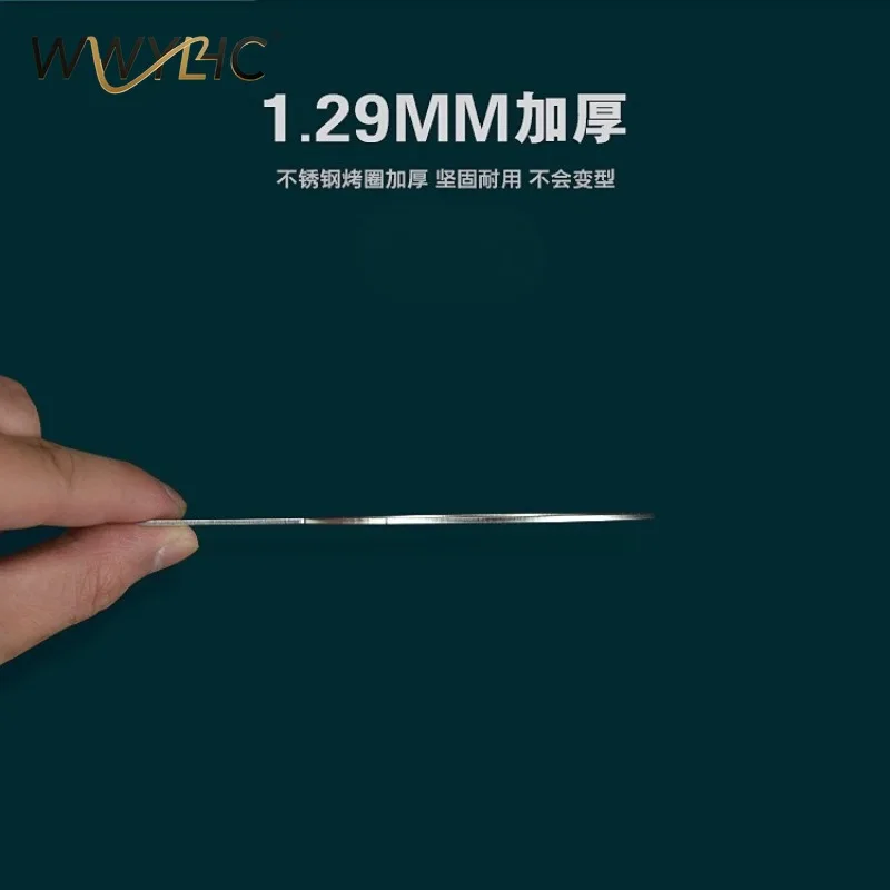 Suitable for Spray Flame Stainless Steel Washer  Bobo Tea Caramel Roasted Milk Cover Cup 95 90 Caliber Bottle Tea Ring view 3