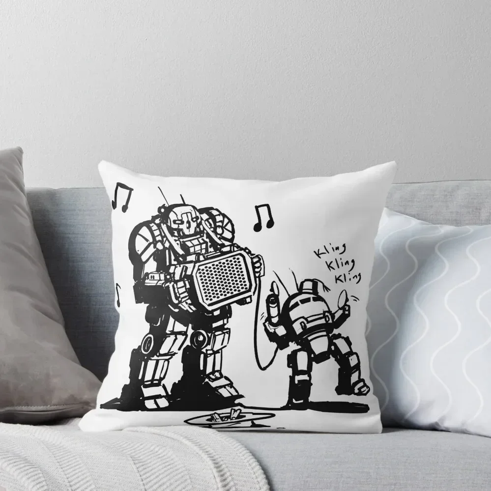 

Battletech - The Dancing Urbanmech Throw Pillow Luxury Pillow Cover Luxury Living Room Decorative Cushions Cusions Cover pillow