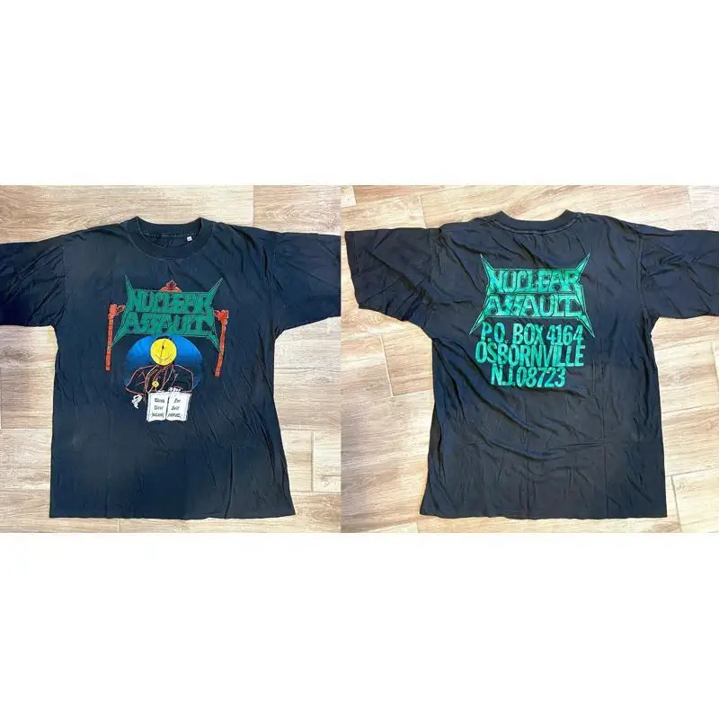 NUCLEAR ASSAULT MUTANTS FOR NUKES Cotton T Shirt S to 5XL US971