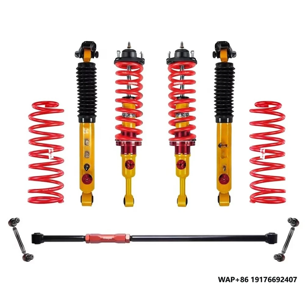

Great Wall TANK 300 500 Gas Charged Adjustable Shock Absorber Suspension Lift Kit,Front & Rear 4X4 Off-Road Damper Set MAMBA