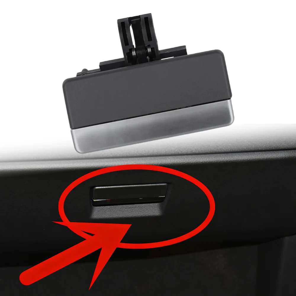 For Land Rover Range Rover Evoque L538 2012-2018 Glove Box Handle Latch Right Black Silver Storage Catch LR026065