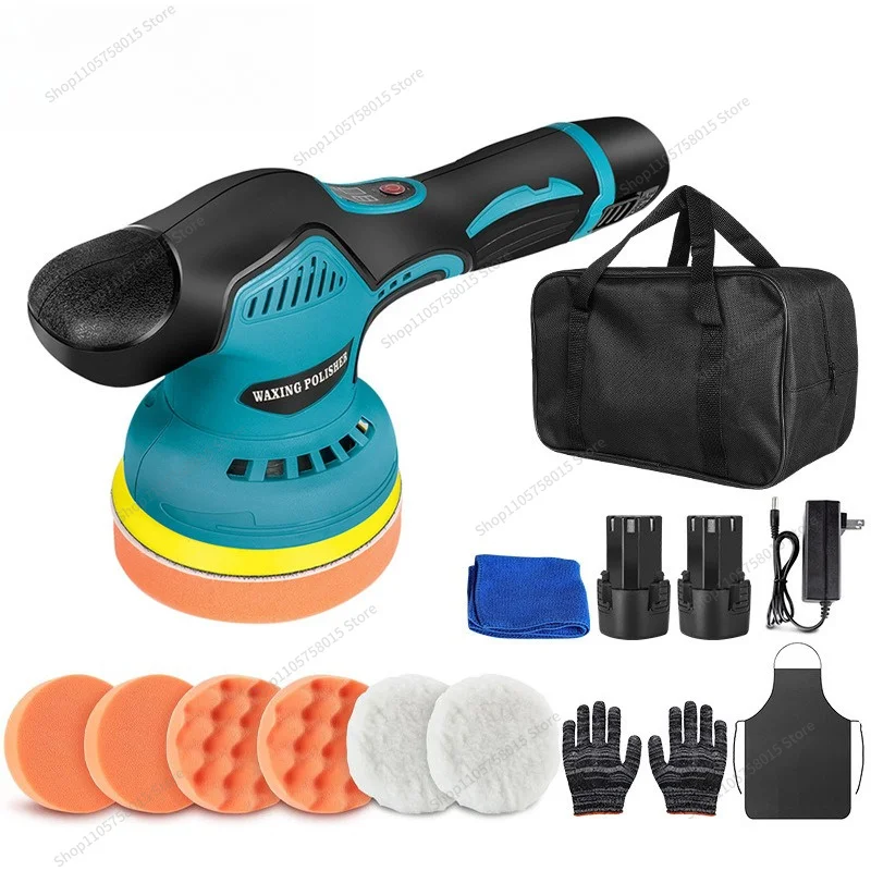 For repairing scratches, waxing, small household eccentric charging glaze sealing  wireless automotive polishing machines