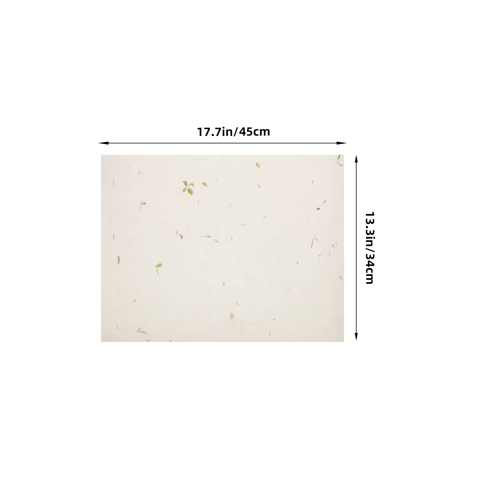 50pcs Flower Pattern Xuan Chinese Calligraphy Paper Sheet Art Painting Paper For Brush Writing Practice Calligraphy Supplies