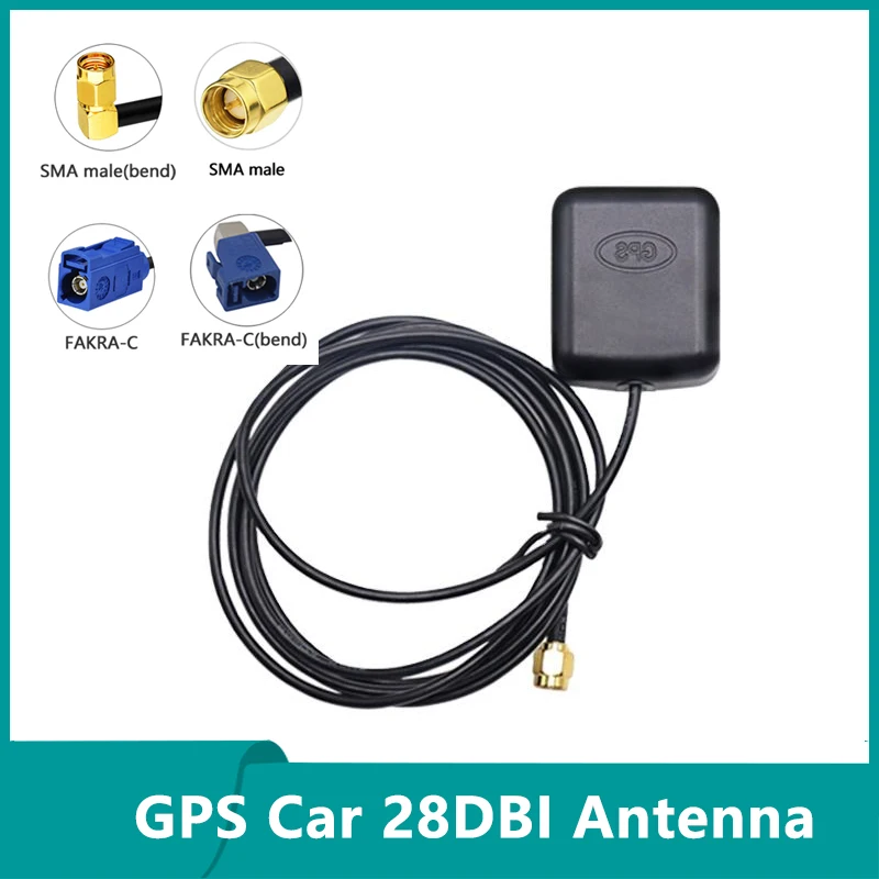 gps-アクティブ空中アンテナ-sma-fakra-c-コネクタ付き-3m-延長ケーブル-防水磁気ベース-157542mhz-航空および-uav-用