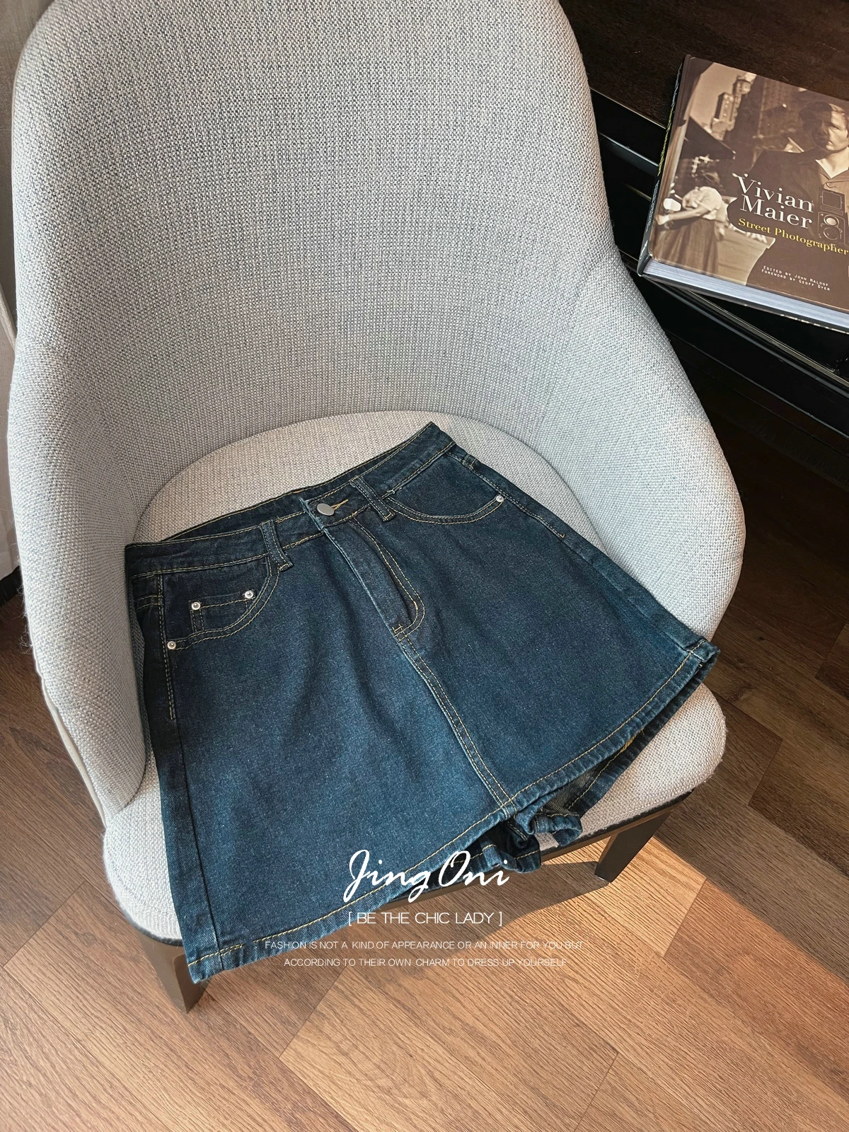 Wide Jeans Short Skirt Pant Y2k Woman Clothing 2024 Summer Korean Fashion Style New Elegant Vintage Trousers High Waist Youthful