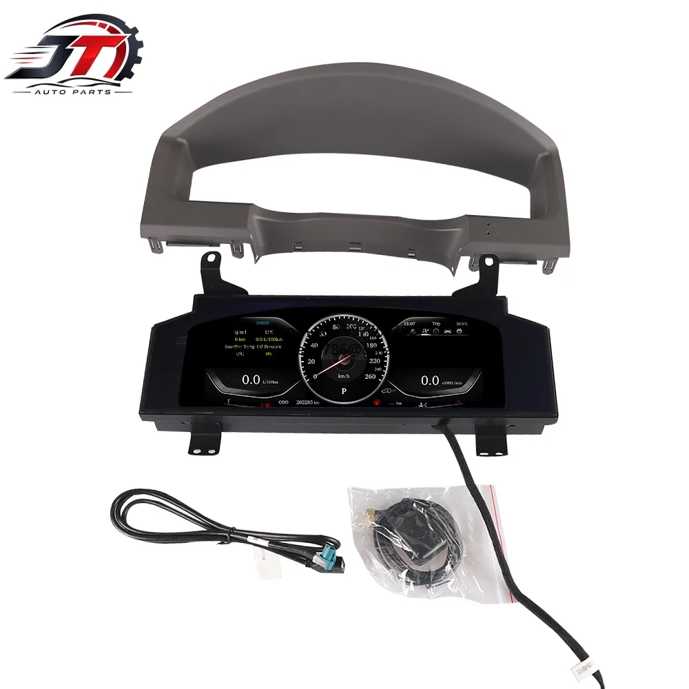 JT For Toyota For Land Cruiser Digital Cluster Dashboard Speed Meter Odometer Virtual Cockpit Screen Stereo Function CD Player U