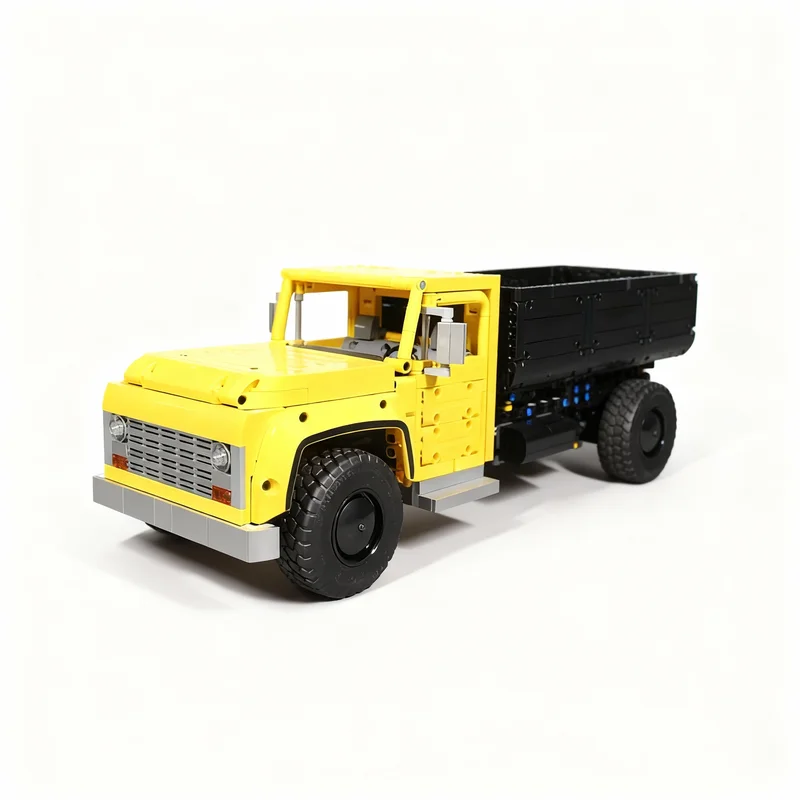 1838pcs MOC Classic Dump Truck XL Technical Model Building Blocks Construction Christmas Gifts Toys Assemble Idea Education