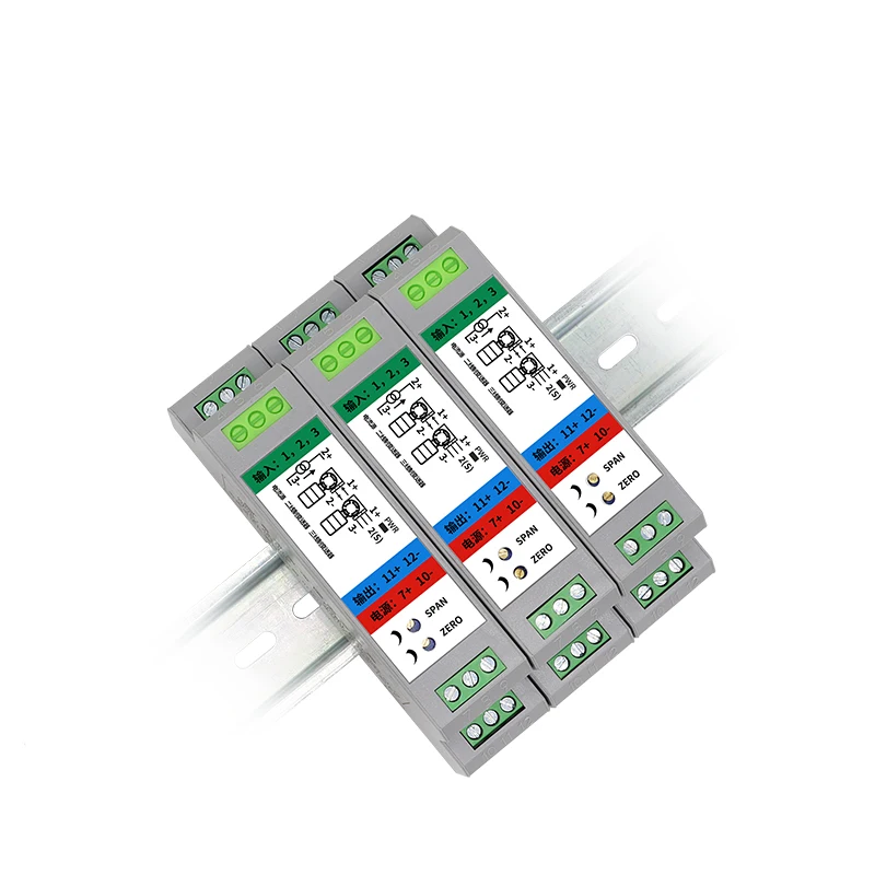 Temperature Converter Pt100 Pt1000 Cu50 Thermocouple RTD to 4-20mA Analog Signal Isolator Temperature Transducer Sensor