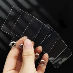 10Pcs/lot Transparent Cellphone Case Accessories Lanyard Gasket Universal Mobile Phone Card Style Neck Strap Clip Hooks