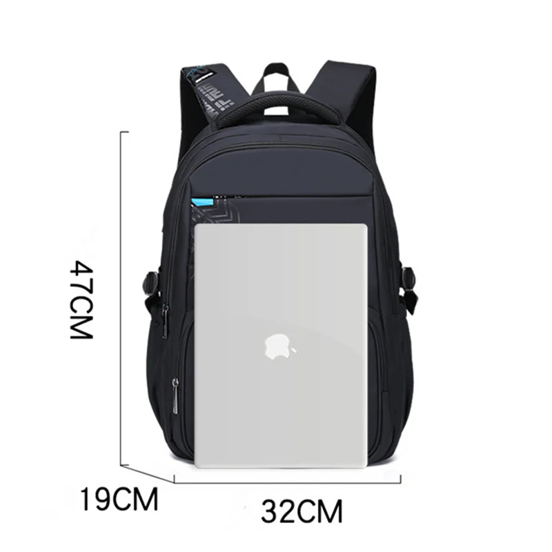 Dropshipping Schoolbags Waterproof Nylon School Backpack for Teenage Boys Large-capacity Oxford Backpacks School Bags