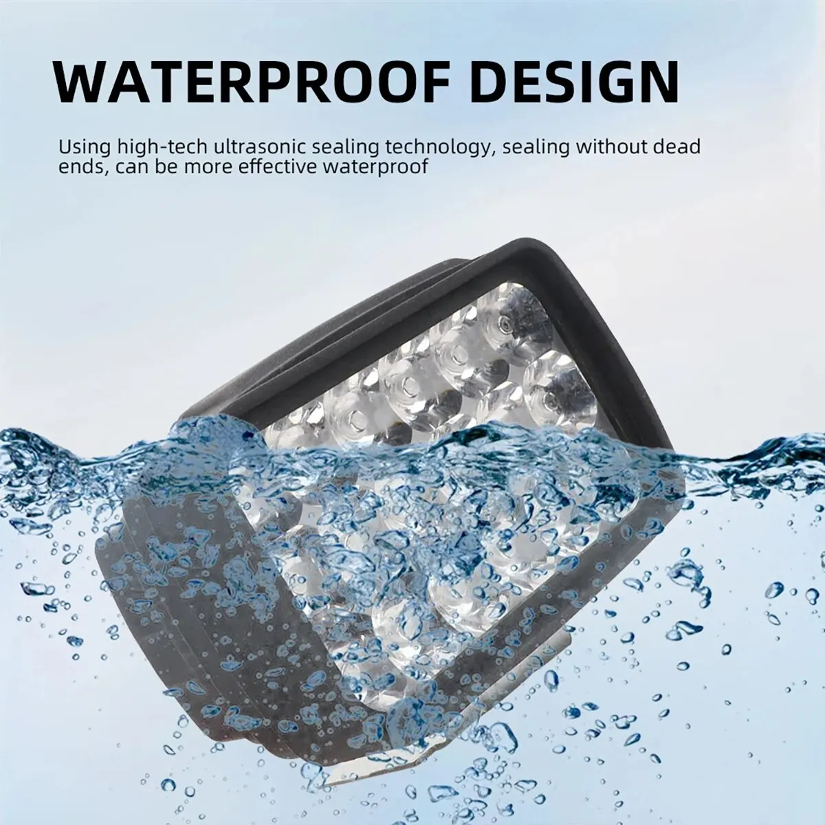 18 LED السوبر مشرق دراجة نارية المصباح موتو مساعد مصباح 6000K الأبيض دراجة نارية سكوتر الجبهة Worklight الضباب مصباح