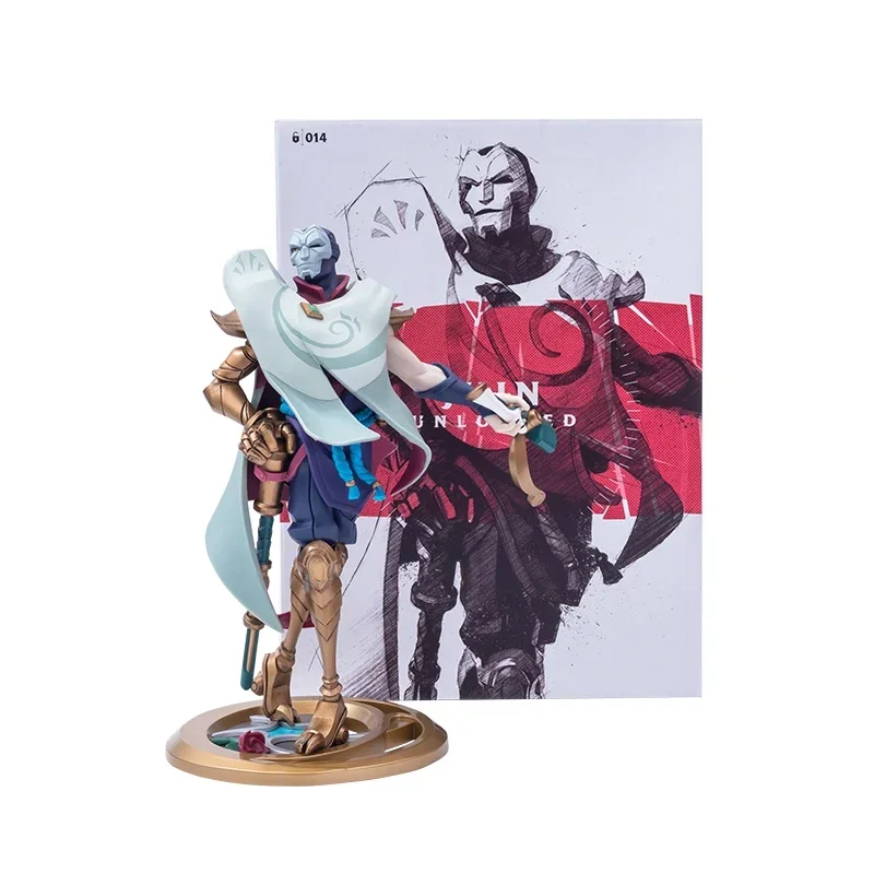 League of Legends the Virtuoso Khada Jhin Dramatist Ember Sculpture Figure Game Peripherals Original Ornaments Figure Gift