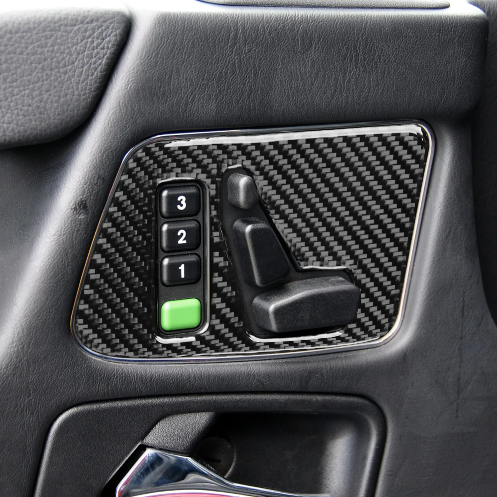 For Benz G-Class W463 G500 G55 2004-2012 Accessories Carbon Fiber Center Console Gear Shift Air Vnet Cover Car Interior Sticker