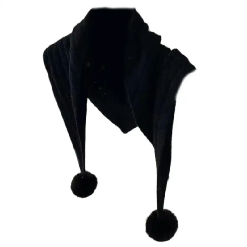 39BD Outdoor Shoulder Wrap for Women Girl Cold Weather Scarf Clothes Decorative Shawl