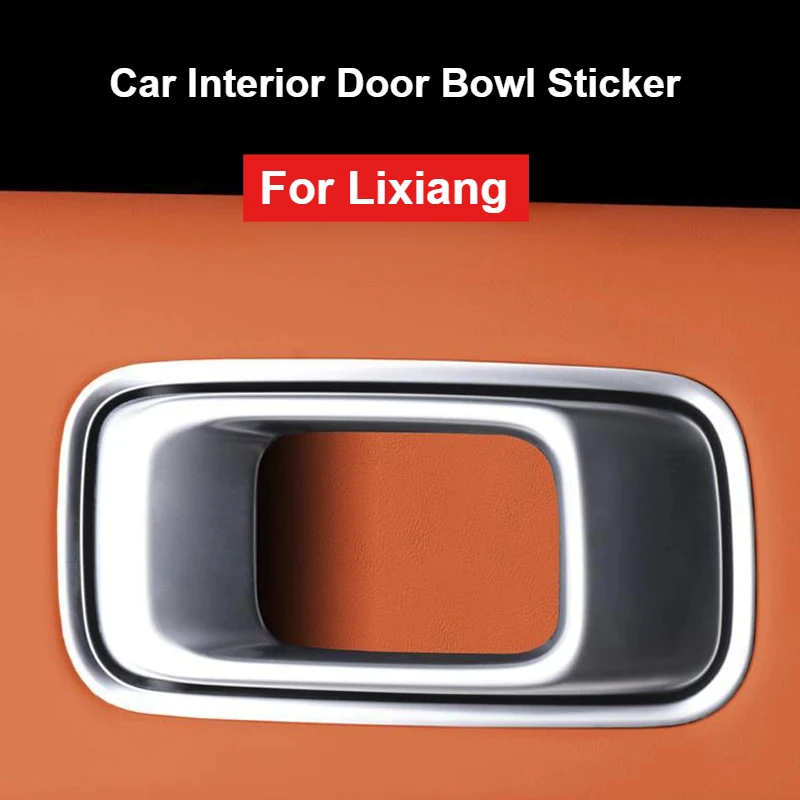 

For Li LiXiang L6 L7 L8 L9 Leather Car Door Inner Handle Leather Protection Stickers for Leading Ideal Lixiang L6 L7 L8 L9
