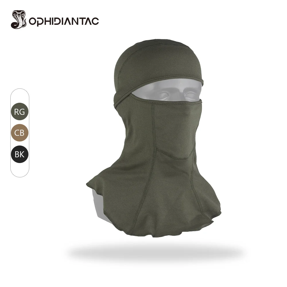 أغطية رأس مرنة قابلة للتنفس من OPHIDIANTAC لملحقات الصيد على شكل حفلة ألعاب CS