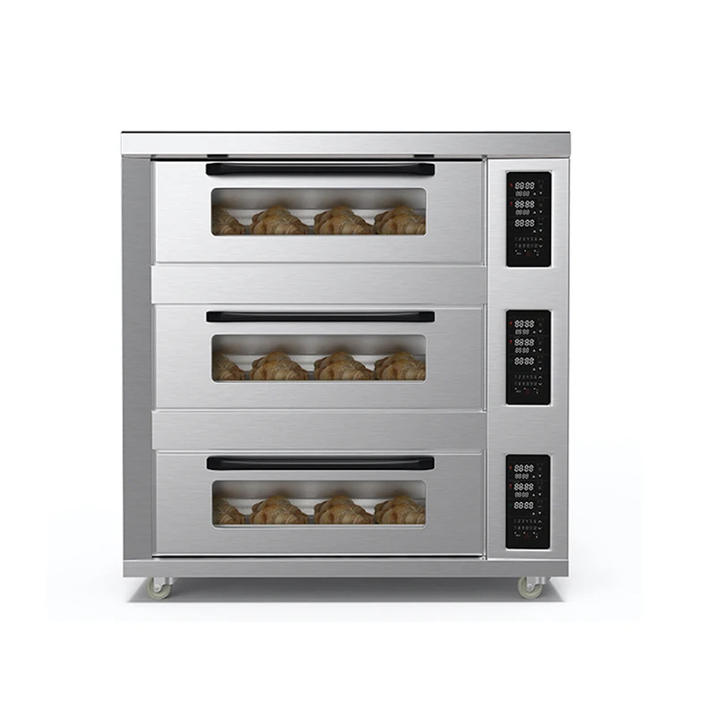 Restaurant Equipment Commercial Baking Electric Oven For Baking With Bread Prooffer With Price