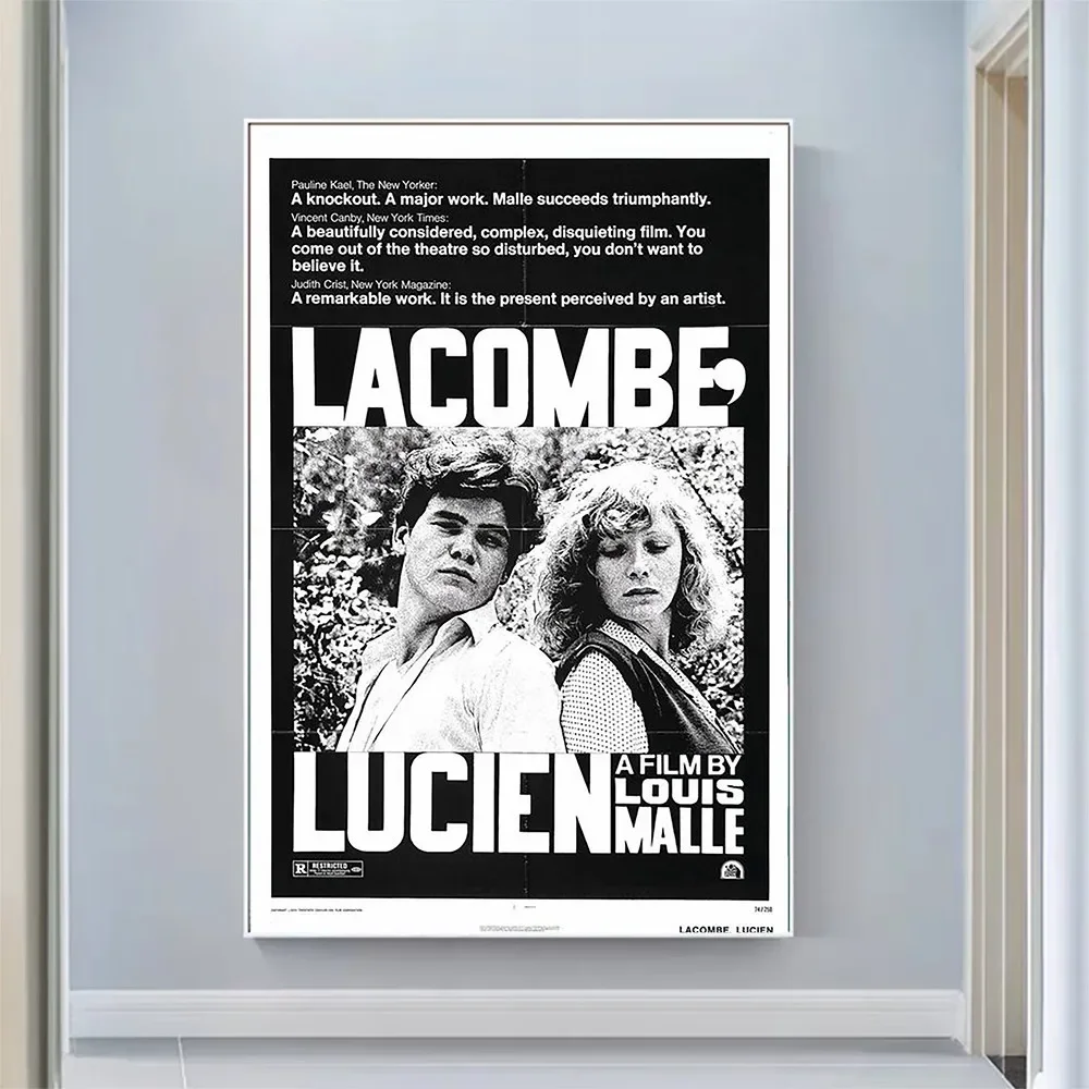V2161 Лакombe Луцин Винтаж Классический фильм Настенная шелковая ткань HD Плакат Искусство Украшение дома Подарок