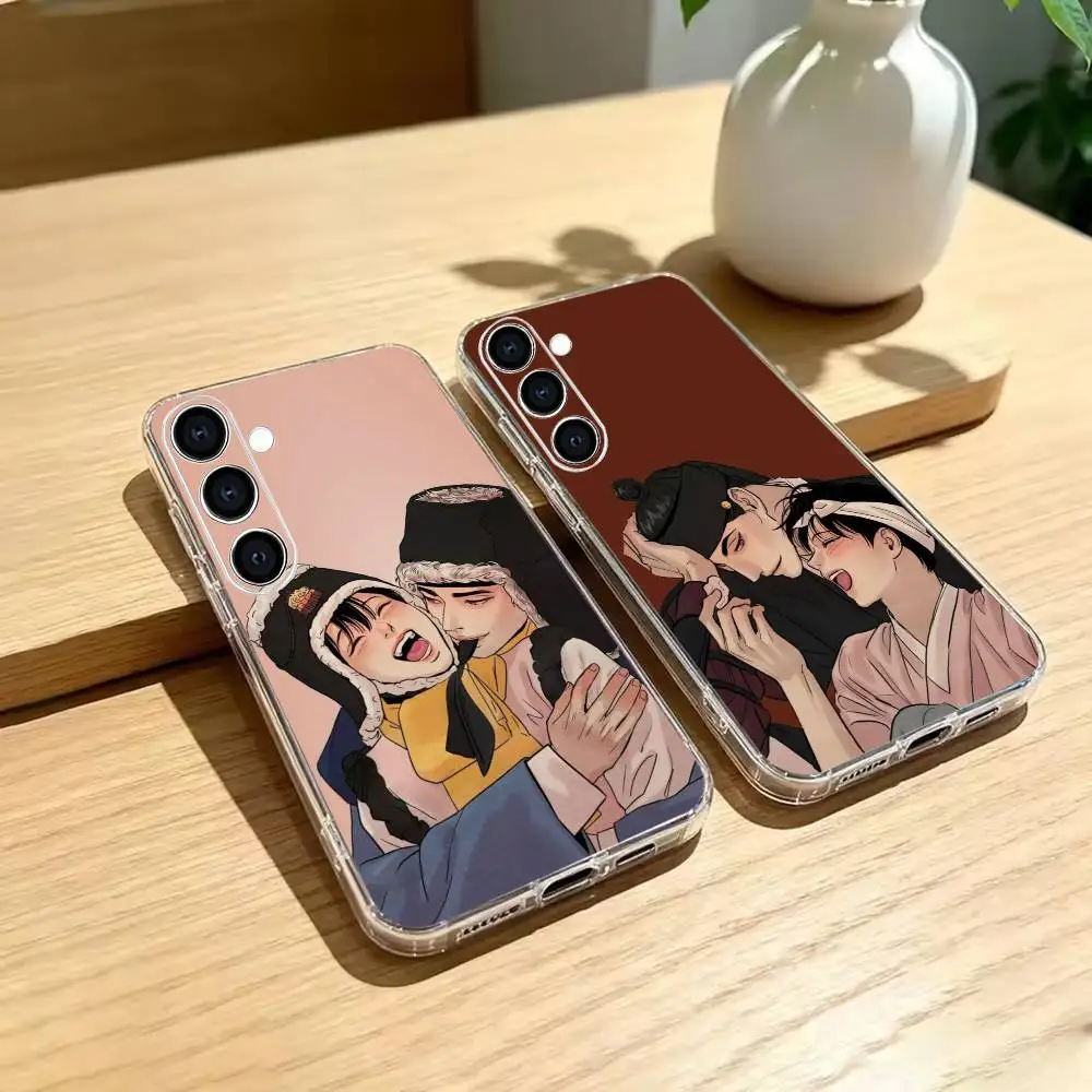 Painter of the Night Na-kyum Seungho Phone Case Transparent Soft case Silicone For Samsung A73,A72,A71,A70,A53,A52,A51