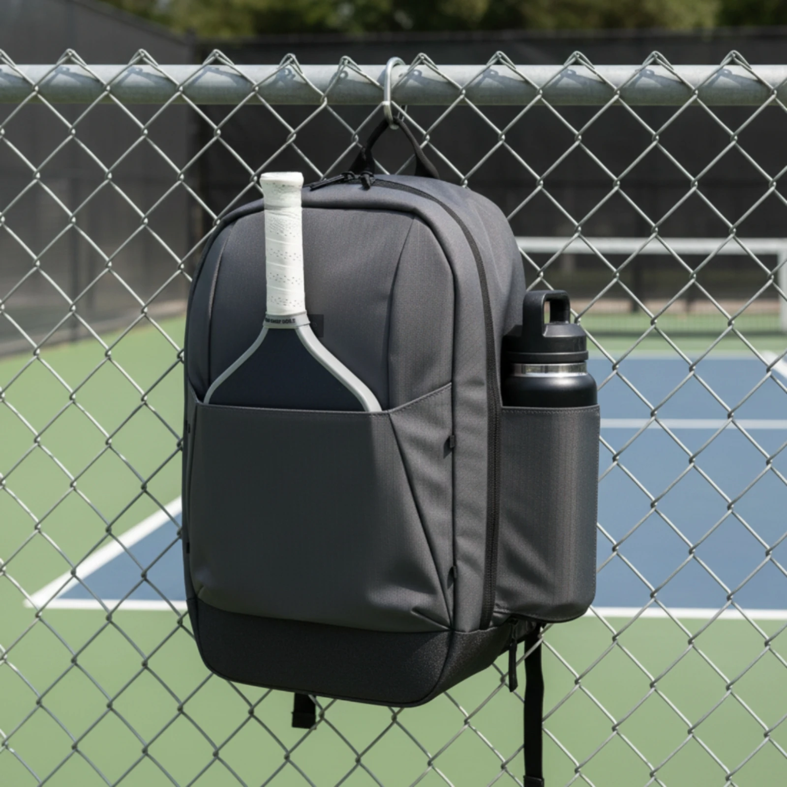 Pickleball Backpack with Shoe Compartment Long-Lasting Pickleball Backpack with Paddle Compartments Water-Resistant Padded
