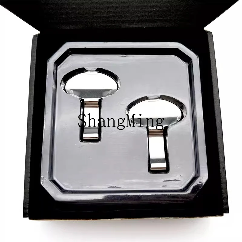 

SM cigar special ashtray bracket stainless steel cigarette holder suitable for square ashtray 2 pcs